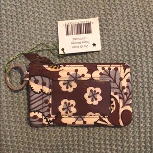 Vera Bradley Zip ID Case NEW